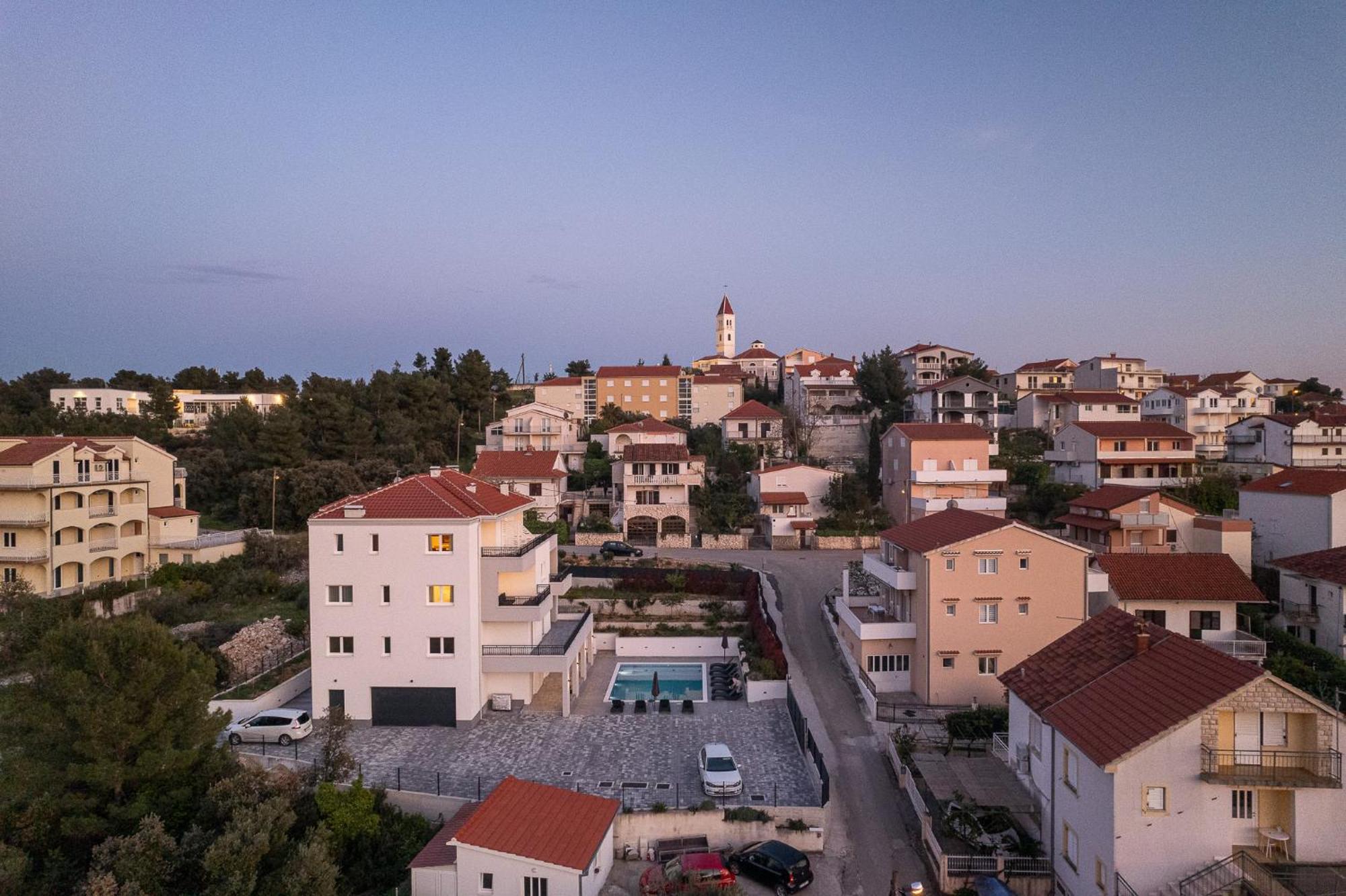 Villa Barbara & Zoran With Free Parking And Heated Swimming Pool Seget Vranjica Εξωτερικό φωτογραφία